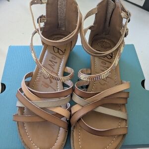 Blowfish Multi-Tone Strappy Sandals